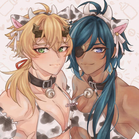 Bust-up + Lvl1 NSFW + 2p sample